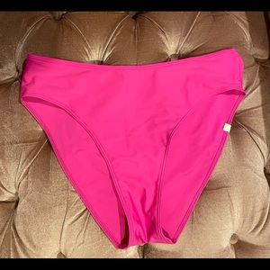 Pink Summersalt high leg bikini bottom size 6